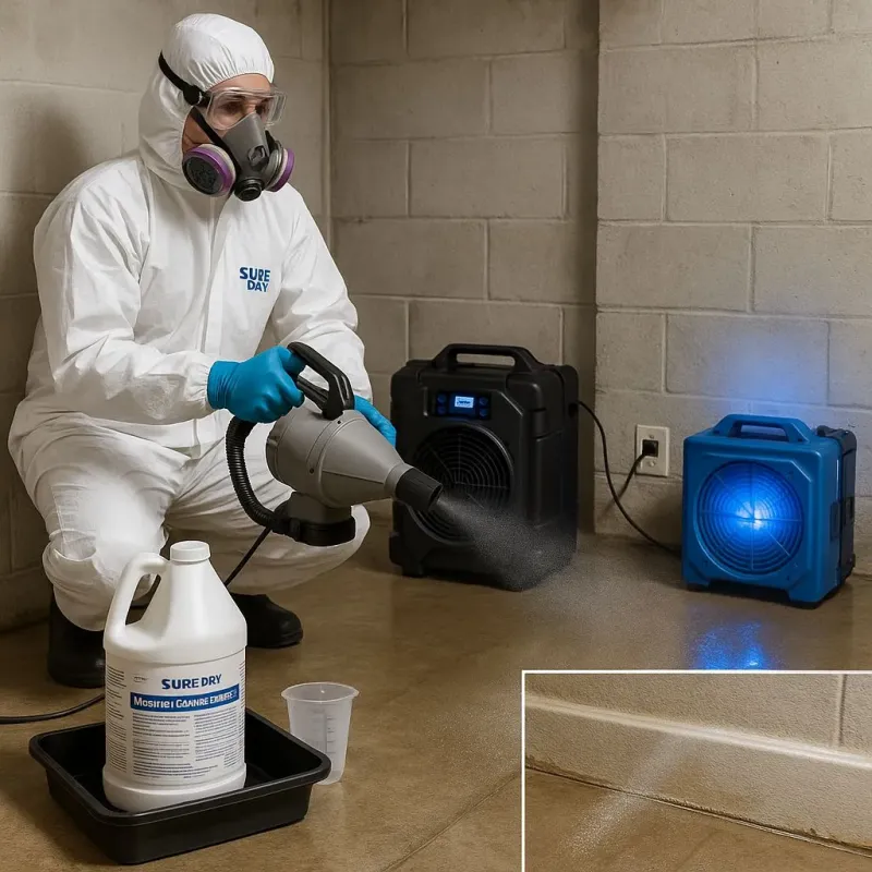 Sanitization and Odor Removal process in Falkville, AL