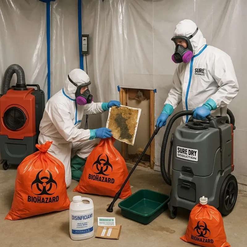 Contaminated Water Handling Protocols process in Falkville, AL