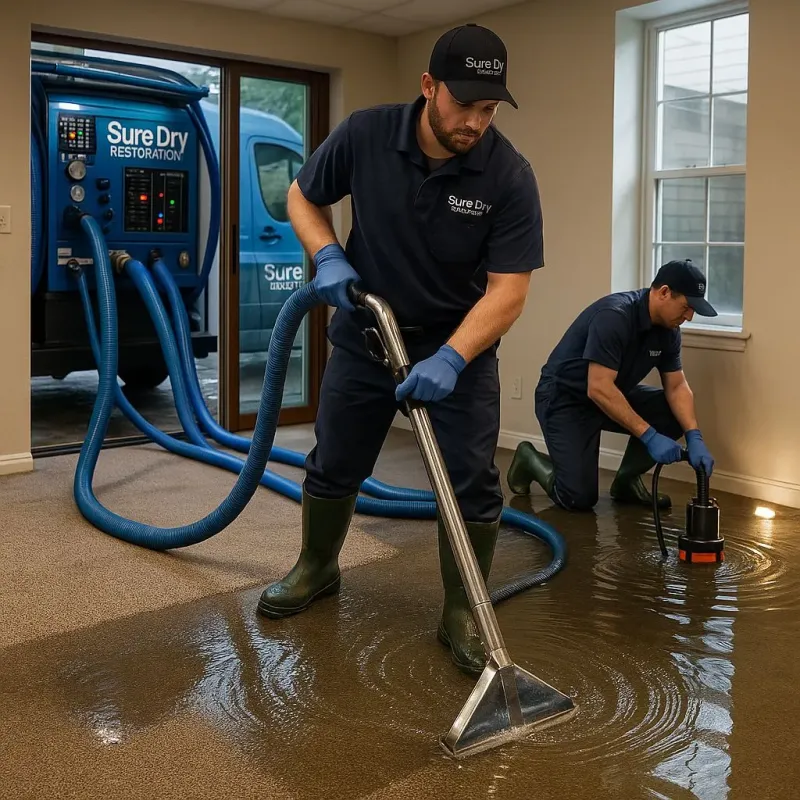 Water Extraction and Removal process in Falkville, AL